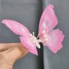 Hairpin Gradient Color Butterflies Decor Hair Clip with Imitation Pearls Exquisite Appearance Hair Pin Hair Accessories