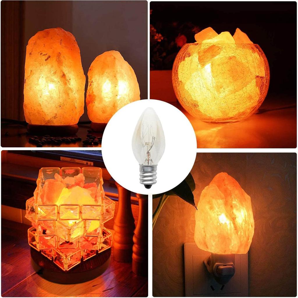 E12 Bulb Living Room Lamp Replacement Temperature Resistant E12 LED Bulb for Indoors Porch Bedroom Patio Kitchen Living Room