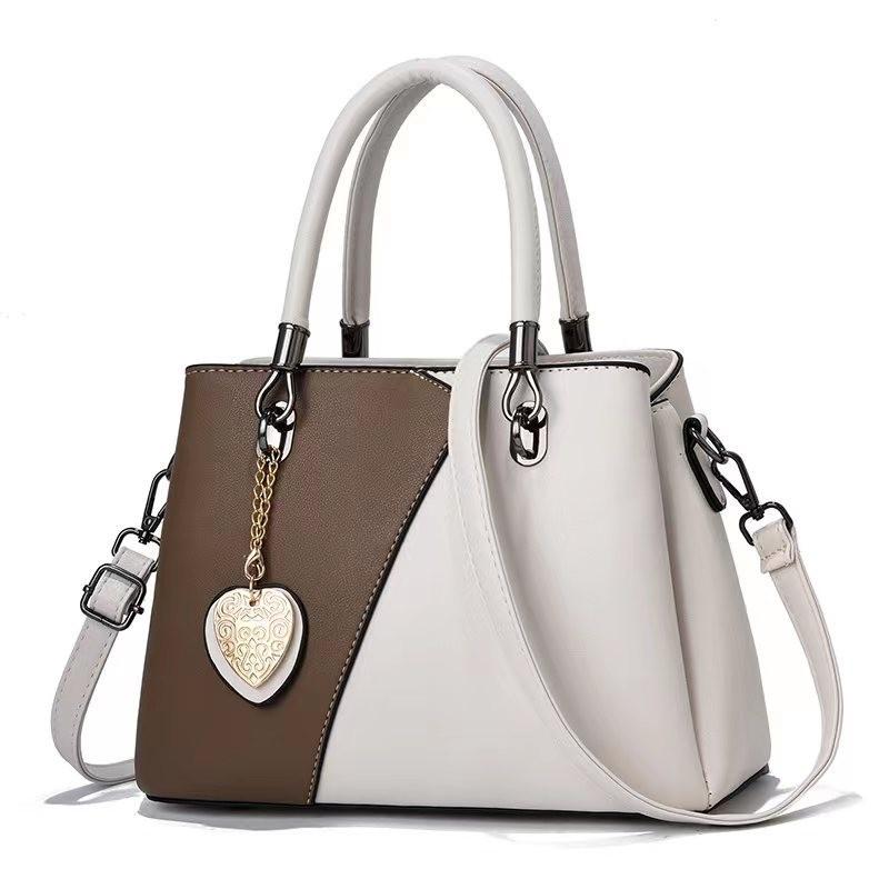 Elegant Minimalist Women's Handbag Versatile Chic Pu Shoulder Bag For Moms