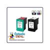 Картриджи HP 338 / HP 343 - HP Photosmart C3100 C3170 C3180 C3190 - Черный и Цветной - Набор из 2 шт.