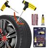 Набор инструментов для ремонта автомобильных шин с резиновыми полосками, набор заглушек для проколов бескамерных шин, аксессуары для ремонта мотоциклов, велосипедов, грузовиков