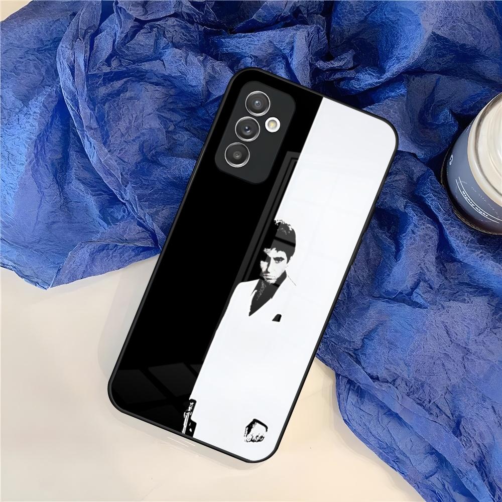 Чехол для телефона Scarface Godfather Tony Montana для Samsung Galaxy S26 S25 S24 S30 S21 S23 S20 S22 Fe Pro Edge Ultra Plus стеклянная крышка