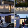 Outdoor Solar Tungsten Light with Motion Sensor Wall Lamp 3 Modes Smart Light Control Solar Lights for Patio Garden Porch Decor