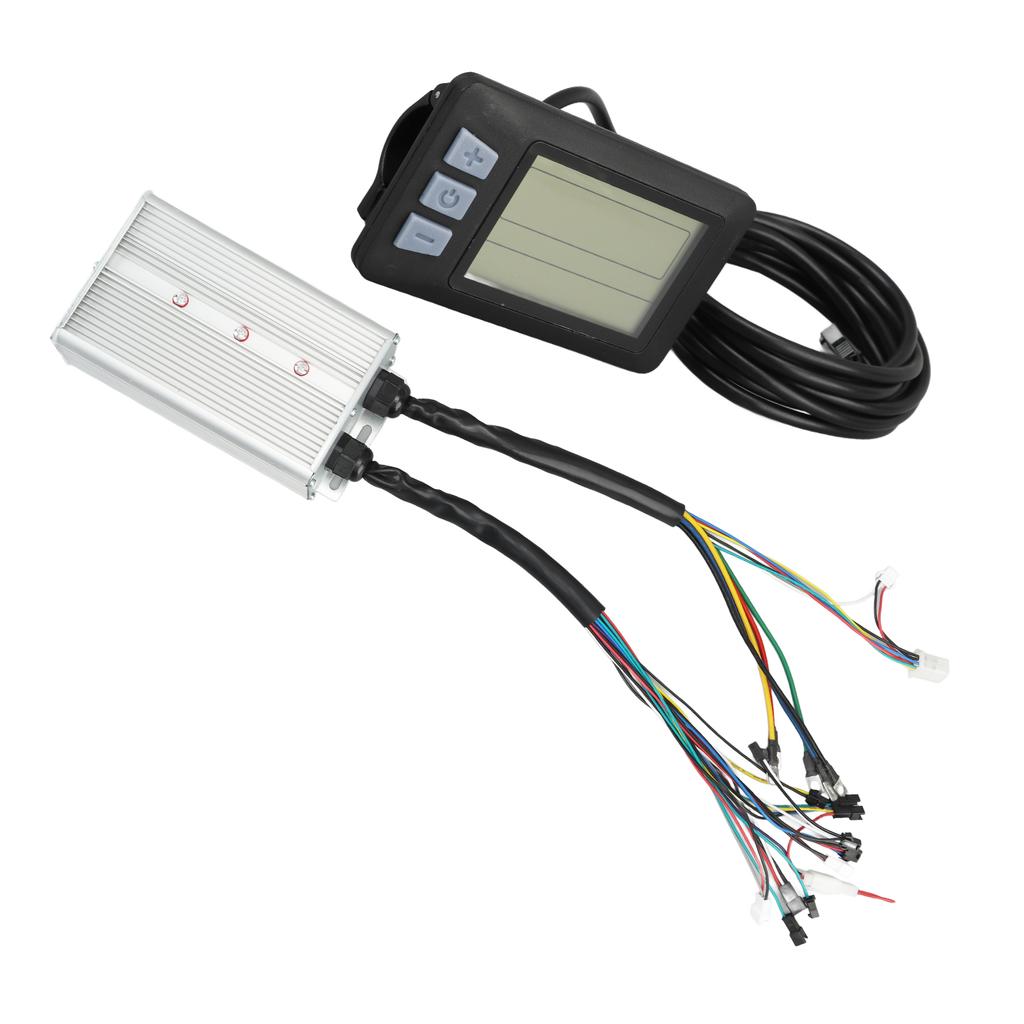 48V 60V 1500W Motor Controller Waterproof LCD Display DIY Electric Bike Controller Kit for Scooters Folding Bikes