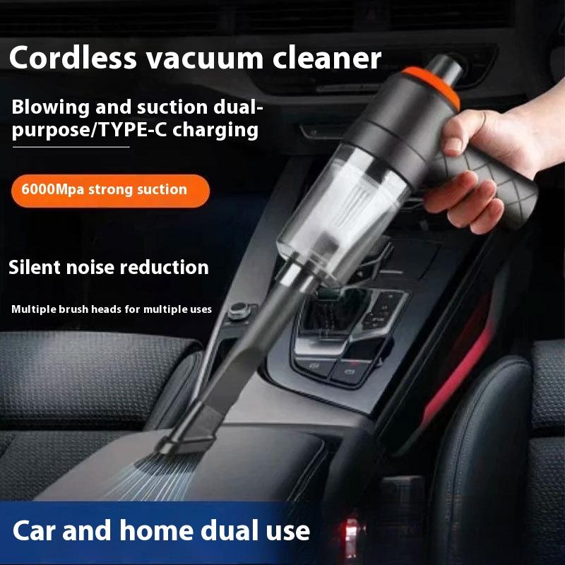 Handheld Vertical Blowing and Suction Integrated Home and Car Dual-purpose Mini Wireless Vacuum Cleaner Car Vacuum Cleaner