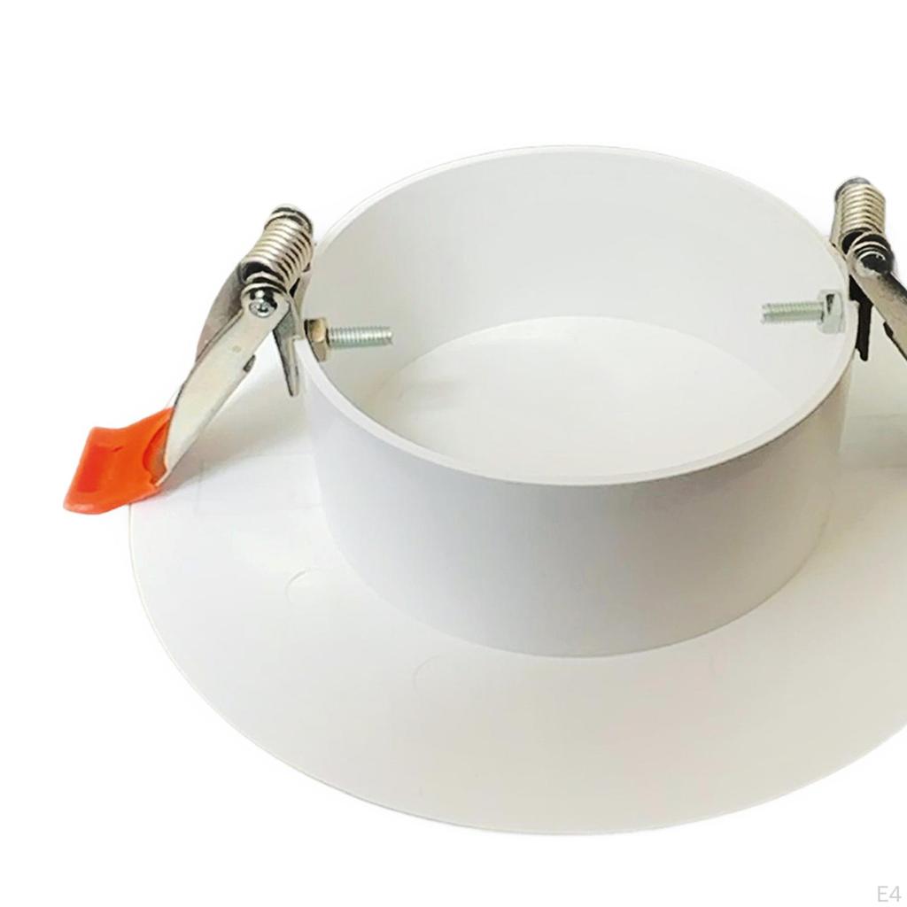 Потолочная накладка для точечного светильника, легкая с защелкой, компактная декоративная панель для