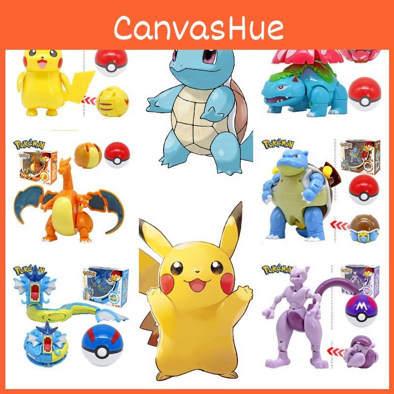 Высококачественный набор детских игрушек Zhuangchen Пикачу Супер Мечта Покемон Элф Болл