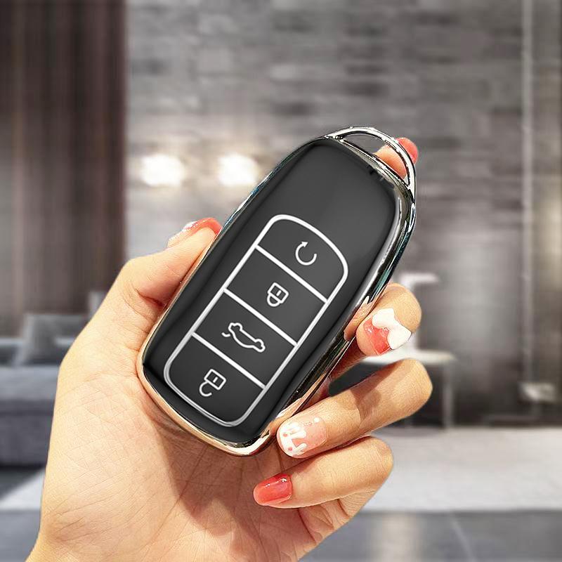Чехол для ключа автомобиля для Chery Tiggo 4 5X 7 Pro 8 Exeed Txl Tx Lx Tiggo 8 Pro Tiggo 8plus New 5 Plus 7 Pro 4 TPU Чехол Брелок Держатель