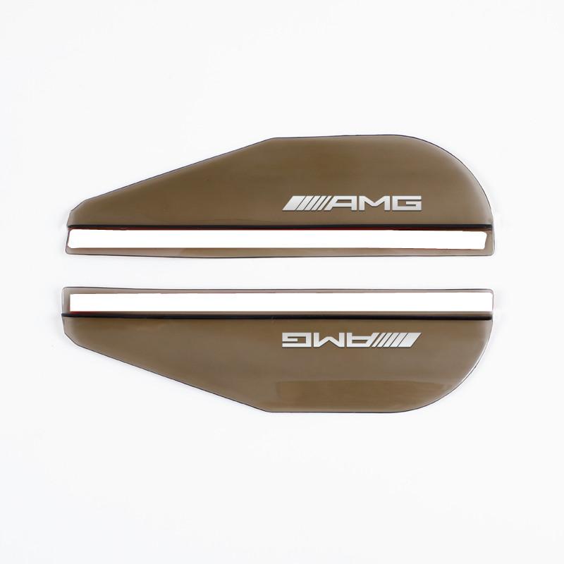 New for Mercedes Benz W212 AMG W204 CLA CES CLS Car Side Rear View Mirror Rain Shield Shade Cover Interior Mouldings QYD-BEC NE1