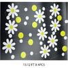 52.5 Ft Yellow White Polka Dot Daisy Hanging Garland Banner Groovy Boho Daisy Paper Garlands for Birthday Baby Shower Wedding Bridal Shower