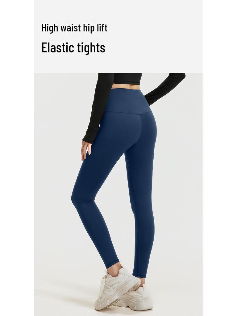 Juyitang бесшовные леггинсы для йоги с высокой талией персикового цвета для женщин