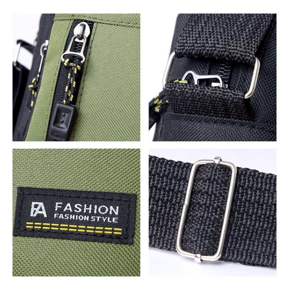 Водонепроницаемая мужская деловая сумка Большой вместимости Холщовая сумка через плечо Мужская сумка через плечо Сумка