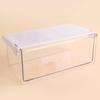 Plastic Under Desk Drawer Organizer Self Adhesive Qtip Holder  for Swabs Floss