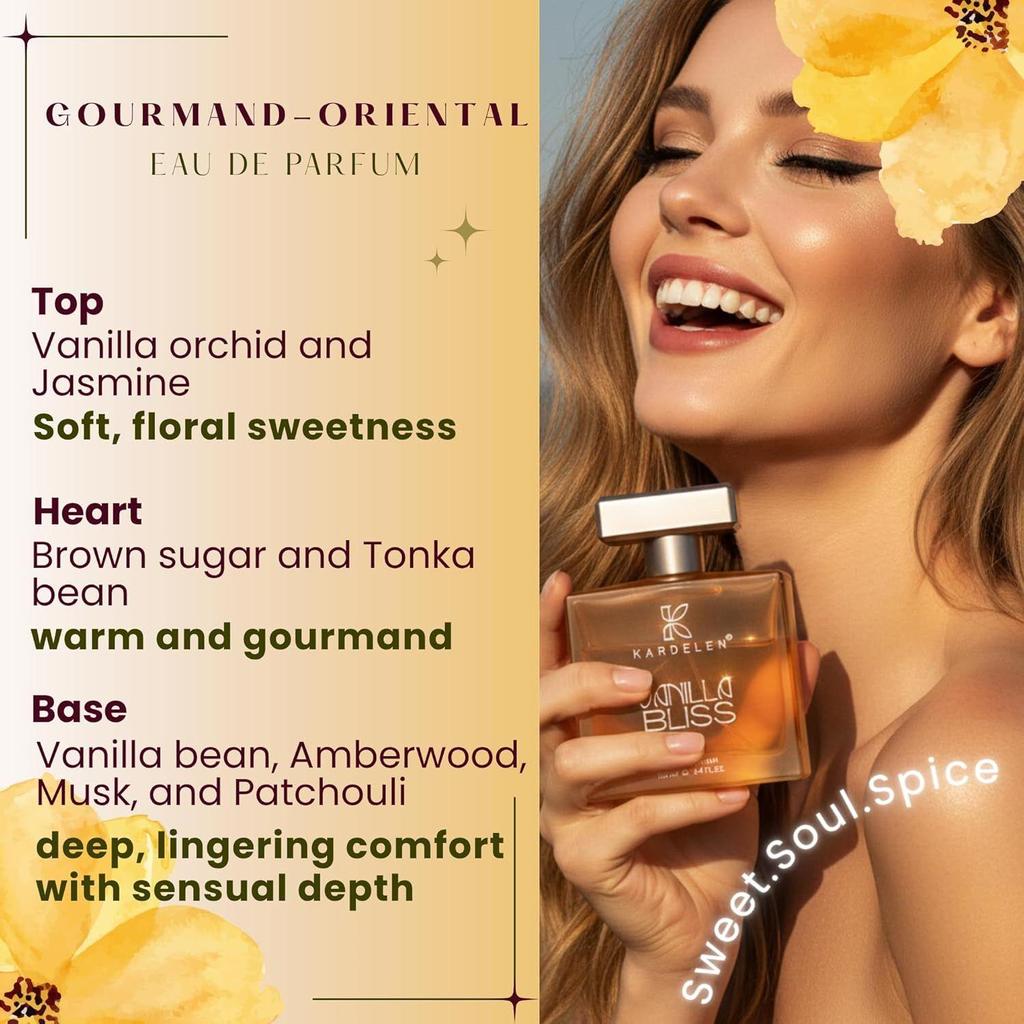 VANILLA BLISS Women | Long-Lasting Perfume For Woman | Long Lasting Fragrance | Premium Oriental Gourmand Fragrance |