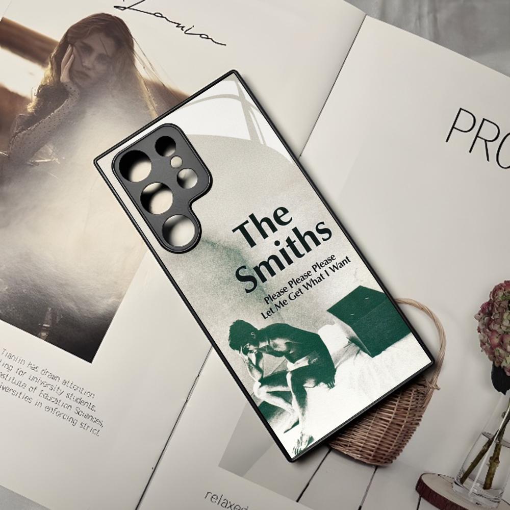 THE SMITHS Чехол для телефона Rock Ban для Samsung Galaxy S26 S25 S24 S23 S22 S20 S21 Edge Ultra Plus Fe Цветной Серебристый Чехол