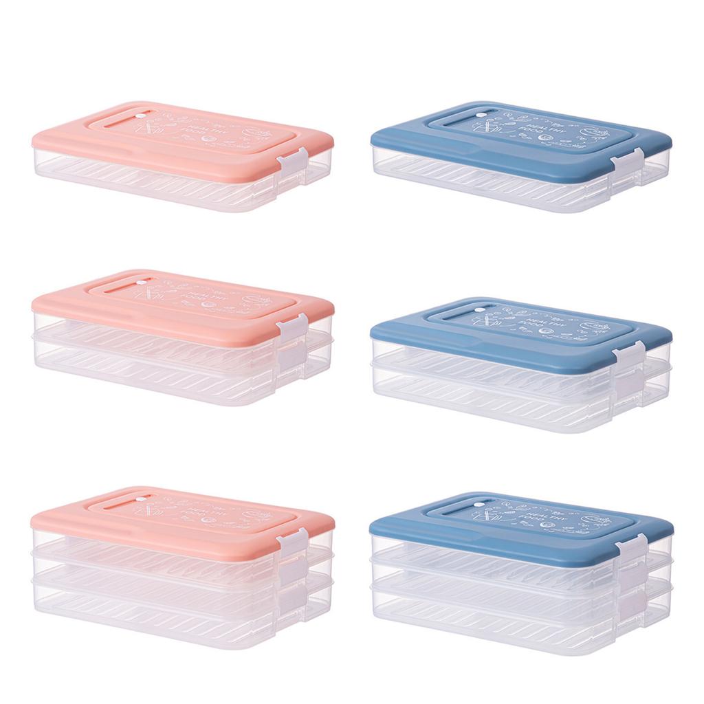Ящик для хранения пельменей Anti-break Freeze, прозрачный, удобный, термостойкий