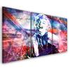 Three Piece Picture Canvas Print Marilyn Monroe