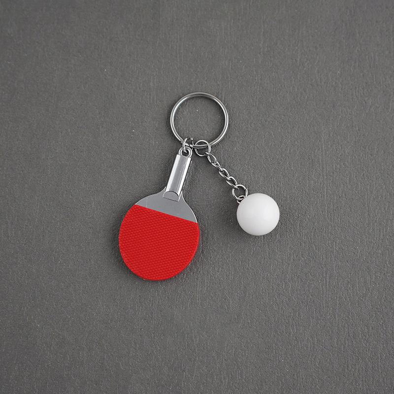 Брелок для настольного тенниса Мини-брелки для пинг-понга Брелок для настольного тенниса Сумка-брелок Подвеска Украшение Сувенир Подарок
