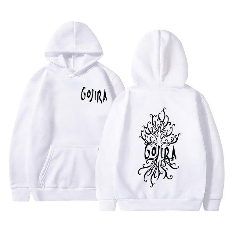Французская Метал-группа Gojira The Link Alive Музыкальный Альбом Обложка Ткань Улица Худи Катание на Коньках Бег Толстовка Киберпанк Стиль