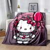 1pc Cute Cat Character Hello Kitty Blanket, Soft Warm Throw Blankets, Living Room, Travel, Camping, Car Blankets, Beach, Office Naps, Home Decor Gift