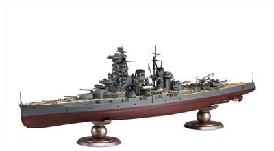 Fujimi Models 1/350 Модель корабля Серия № 13 IJN Battleship Haruna, Showa 19/ Sho I-go Operation Пластиковая модель 350 Корабль 13
