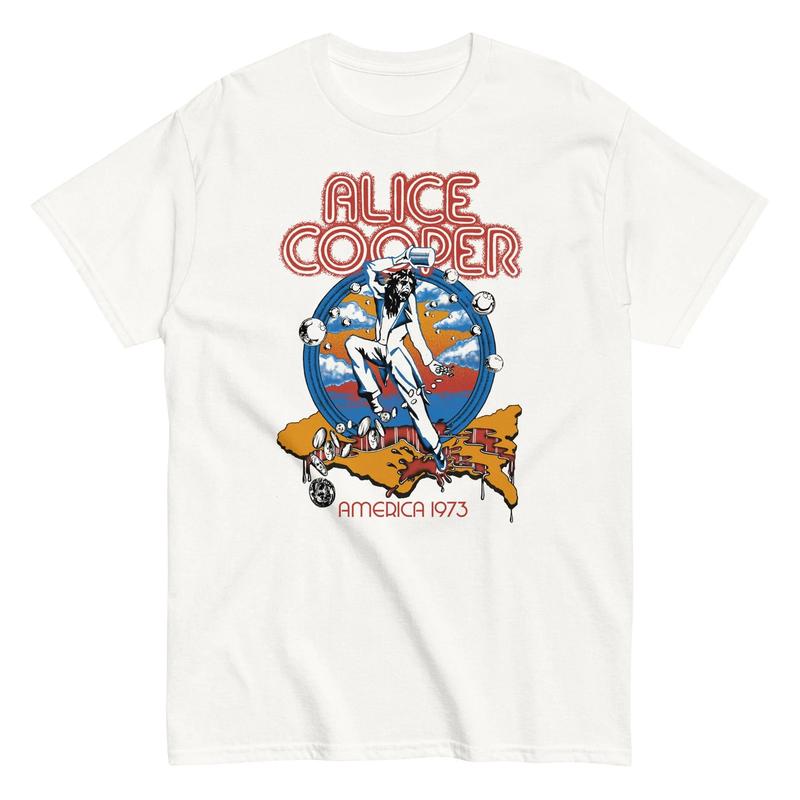 Alice Cooper - 1973 Tour Unisex T-shirt Graphic Tee