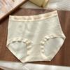 Women's Briefs High Waist Seamless Underwear Solid Color Soft Super Elastic Underwear Antibacterial