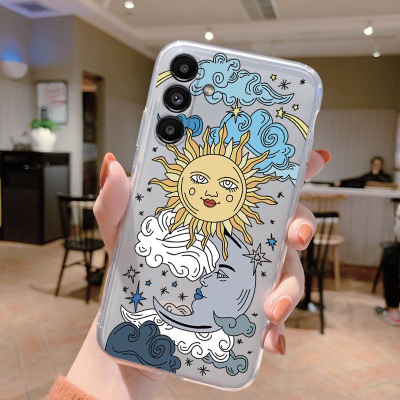 For Samsung A15 5G Case 6.5 inch Face Cover Soft Silicone Clear TPU Phone Case For Samsung Galaxy A56 A16 A26 A36 Fundas Bumper