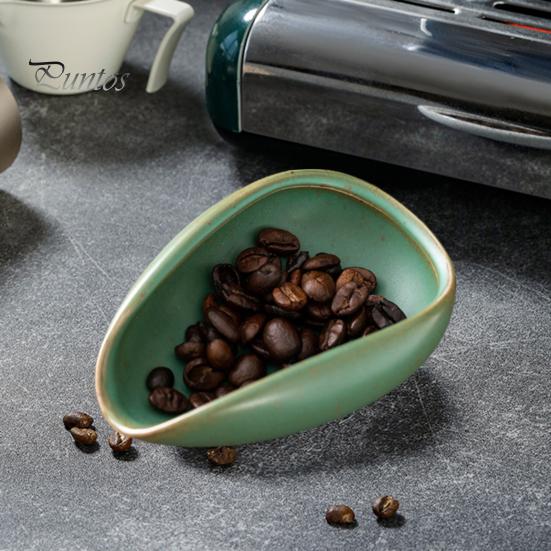 Чашка для дозирования кофе, инструменты бариста, утварь, портативная кофейная ложка для домашнего кафе, шведского стола, отеля, офиса, керамическая чаша для взвешивания кофейных зерен