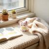 2 шт. Фигурки кошек Смола Флок Мини Милые Кошки Декор для приборной панели автомобиля Рабочего стола Спальни Кухонной столешницы Аксессуары