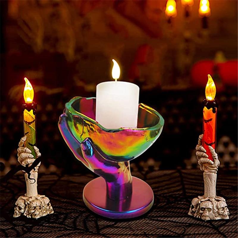 DIY ручная силиконовая форма для черепа, цветочный горшок, настольная коробка для хранения ювелирных изделий, формы из эпоксидной смолы