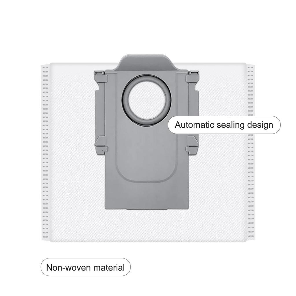 Мешок для пыли для робота-пылесоса. Совместим с XiaoMi Roborock S7 MaxV Ultra/Q5+/Q7+, Q7 Max+, T8.