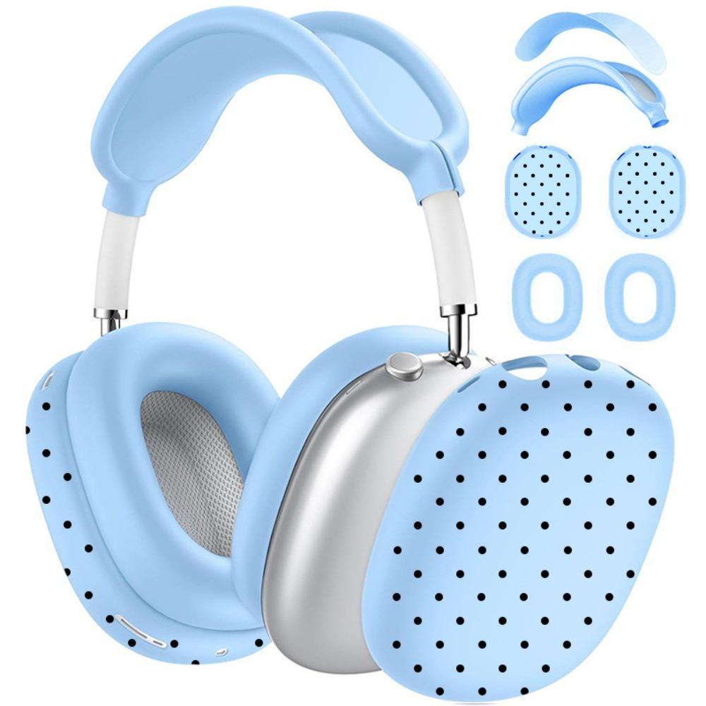 4Pcs Shockproof Headphone Protective Cover Headphone Accessories for AirPods Max 2/AirPods Max