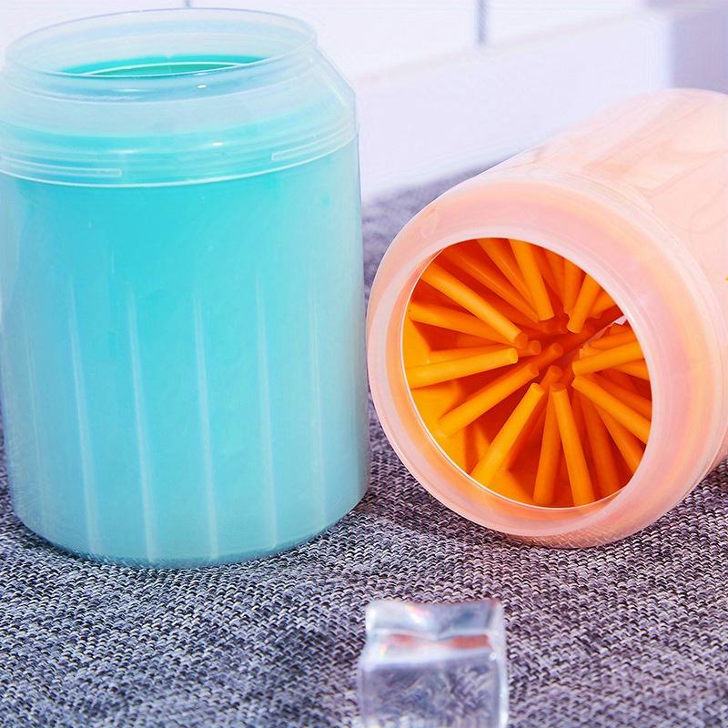 Чашка для чистки лап собаки, мягкие силиконовые расчески, портативная уличная мойка для ног домашних животных, щетка для чистки лап, быстрое мытье, ведро для чистки ног