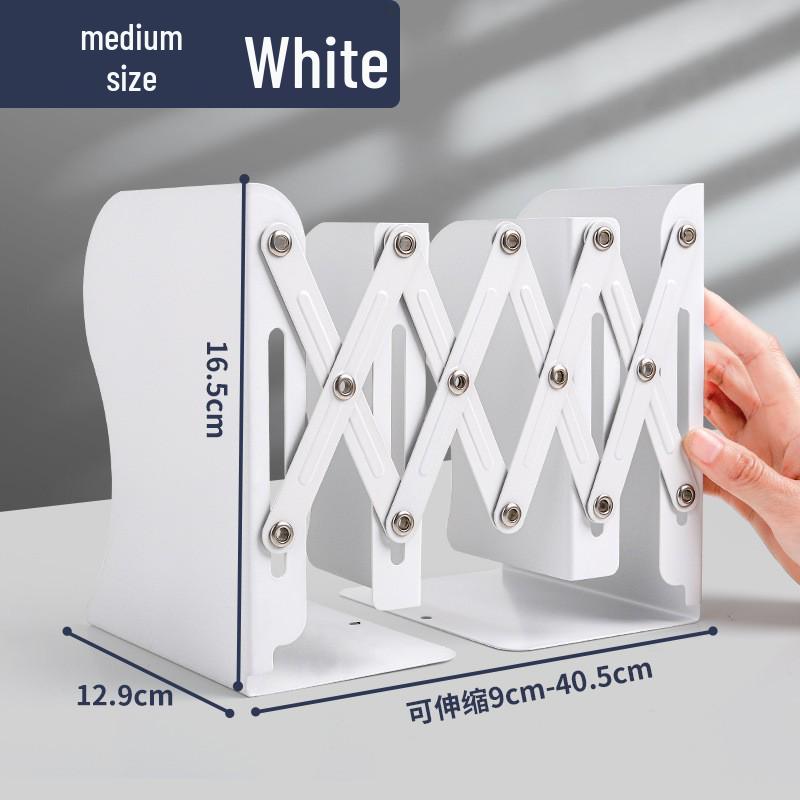 Выдвижные железные книжные полки-книгодержатели - Многофункциональная складная подставка для студентов