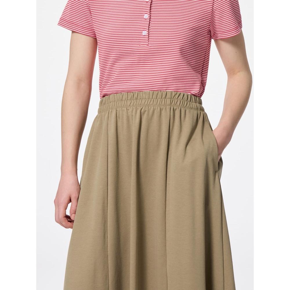 GU by Uniqlo Сухая расклешенная юбка рупий