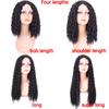 MISS WIG Афро-женский модный короткий кудрявый черный парик без челки из синтетического волокна кудрявый черный парик для повседневного ношения