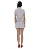 PARTIMENTO WOMEN Pwc Cotton Lace Trim Half Sleeve Shirt_Light Gray