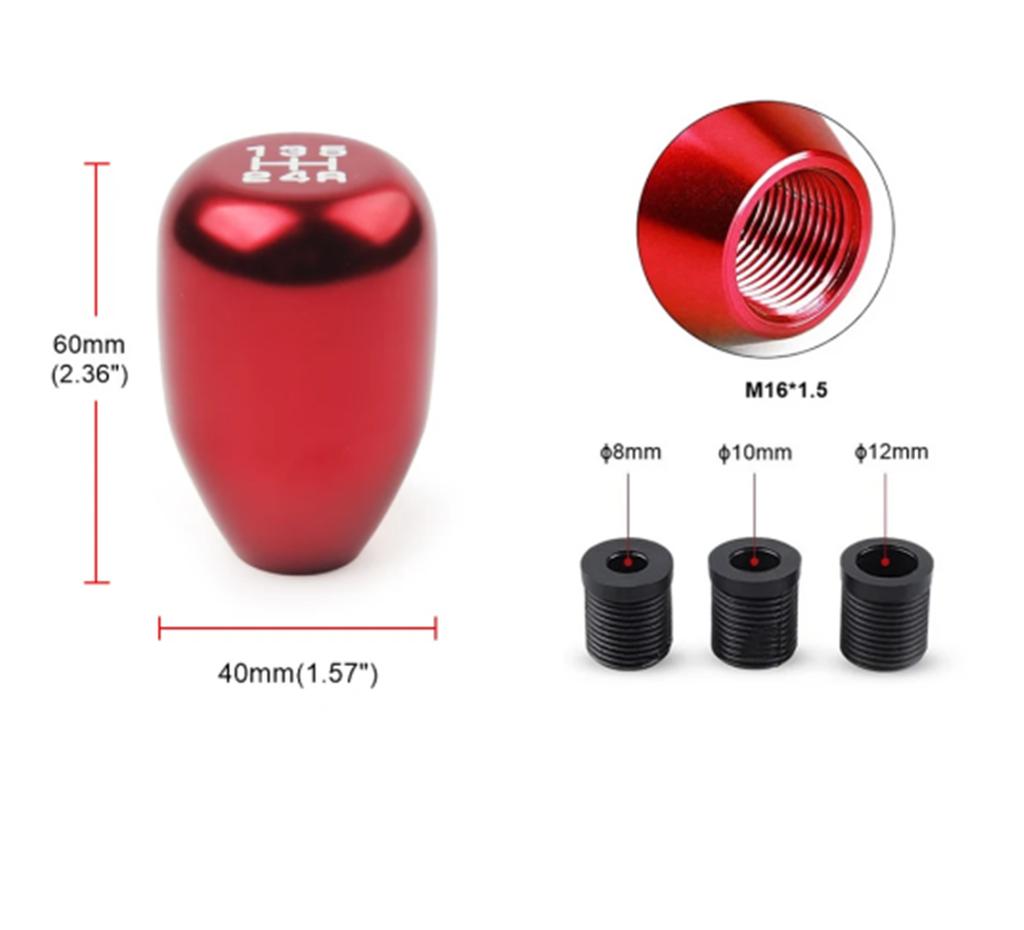 Универсальная гоночная 5-ступенчатая ручка переключения передач для автомобиля, ручная, автоматическая, литая ручка переключения передач, рычаг переключения передач