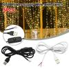 5Pcs 1.5M USB Power Supply Wire 5V ON OFF Switch Cable USB Extension Cable  for USB Fan Desk Light