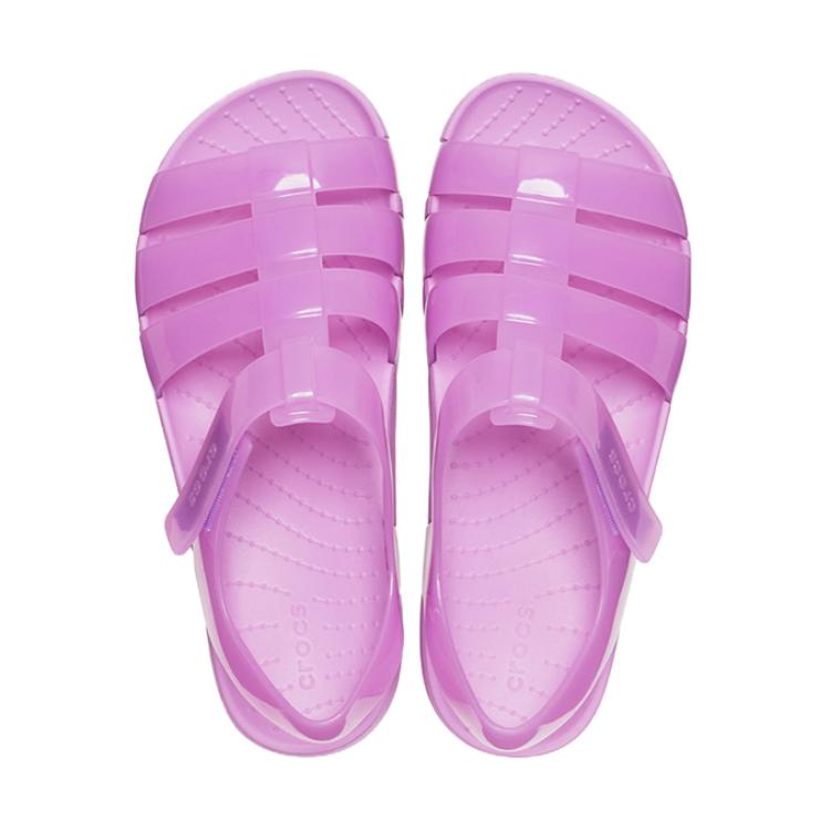 Crocs Ева Удобные Универсальные Нескользящие Прочные Сандалии Детские Сандалии Фиолетовый 209837-6WQ