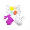 Scrapbooking DIY Cutting Die Carbon Steel Embossing Die Template Easter Rabbit and Eggs