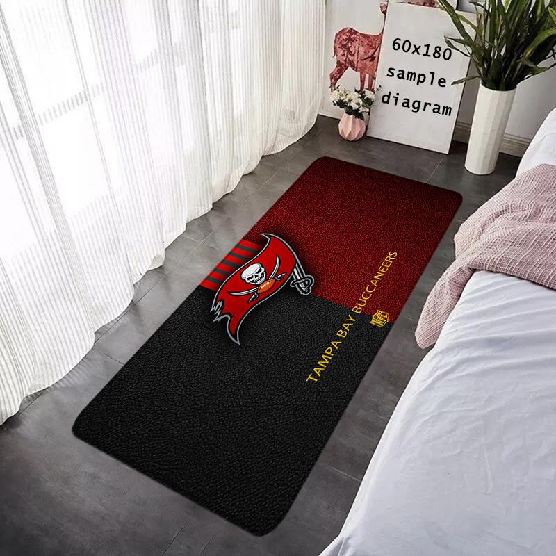 Foot Rug Welcome Floor Mat for Entryway Tampa Bay Buccaneers Bath Hallway Carpet Kitchen Water Absorbed Rugs Fluffy Home Decor