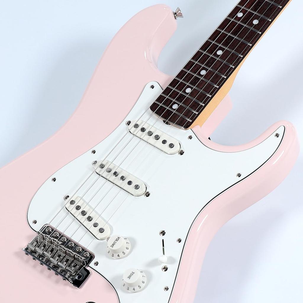 Fender/FSR Collection 2024 Traditional Late 60s Stratocaster Rosewood Fingerboard Shell Pink