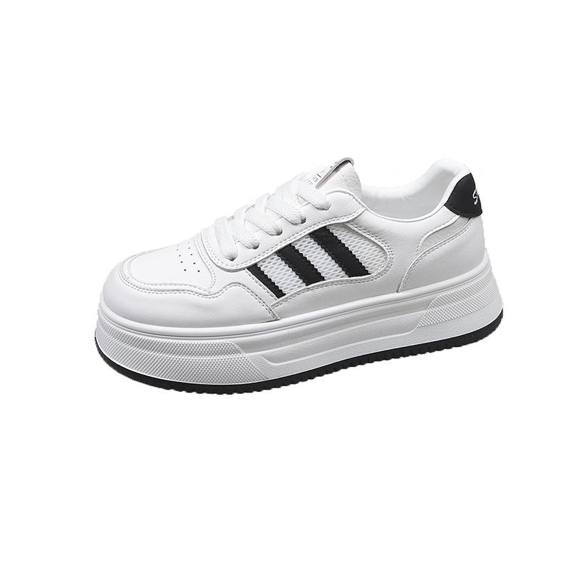 Платформа интернет-знаменитости белые туфли женские ins тренд 2025 лето новые удобные дышащие легкие с увеличением роста повседневные кеды женские