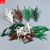 200 шт./лот Детали MOC 24855 Стебель растения/цветка с нижним штырьком Для сборки компонентов из кубиков Сделай сам Рождественский подарок Игрушка