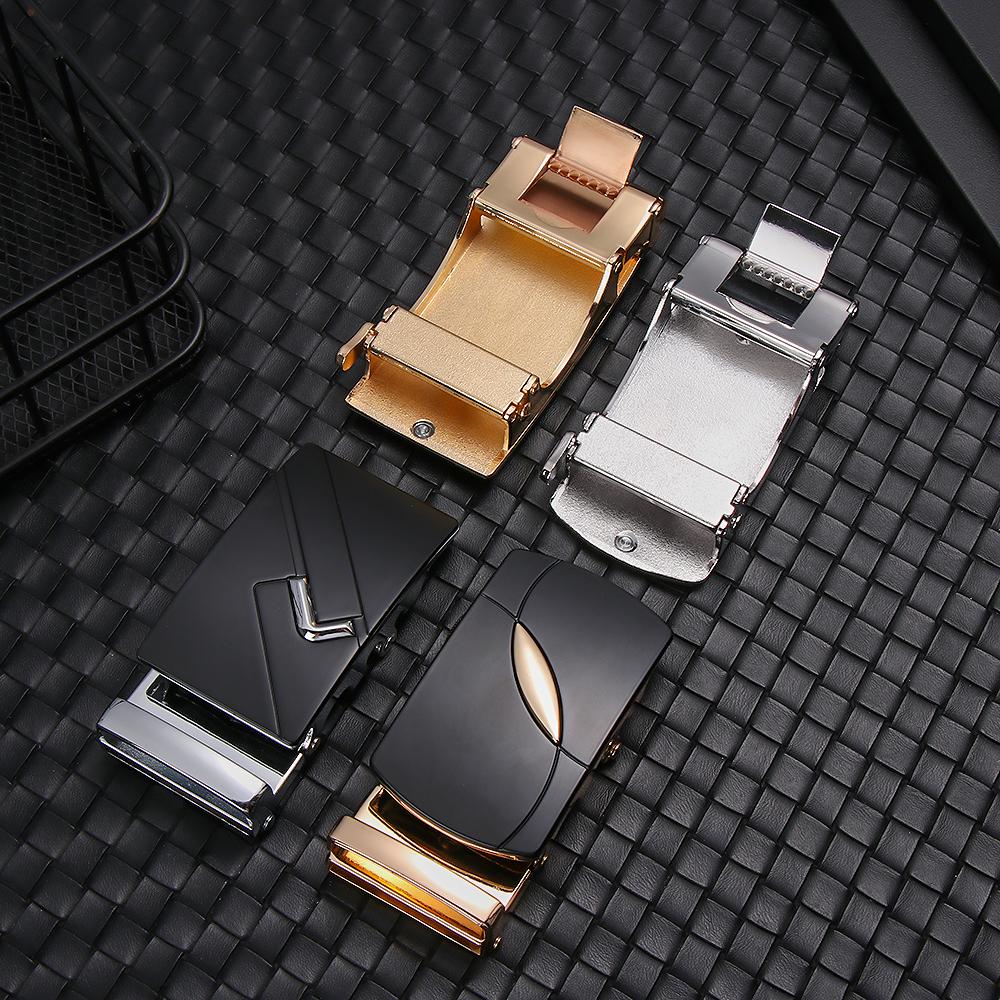 Buckle Slide Belt Strap Buckle Leisure Belt Head Men's Belt Head Belt Buckle Business Accessories