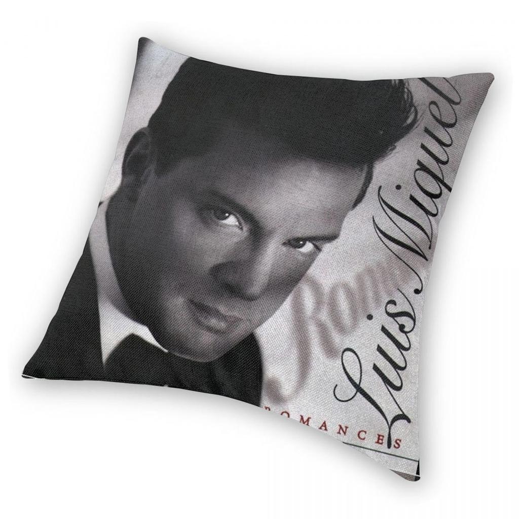 Luis Miguel Album Romance Tank Top Pillowcase Soft Polyester Cushion Cover Gift Throw Pillow Case Cover Bedroom Square 45*45cm
