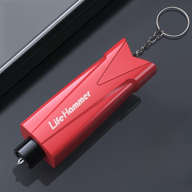 Автомобильный молоток безопасности, аварийный стеклоподъемник, автомобильный стеклоподъемник, резак для ремней безопасности, спасательный молоток для аварийного покидания автомобиля, свисток для выживания