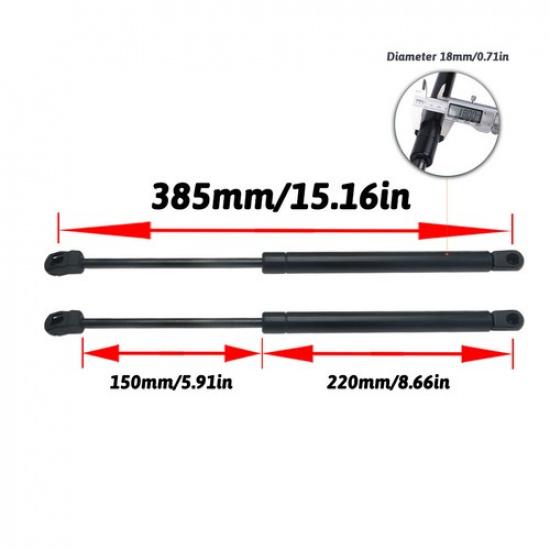 3Pcs Hood Tailgate Lift Support Gas Shock Struts For Ford F-150 2015-